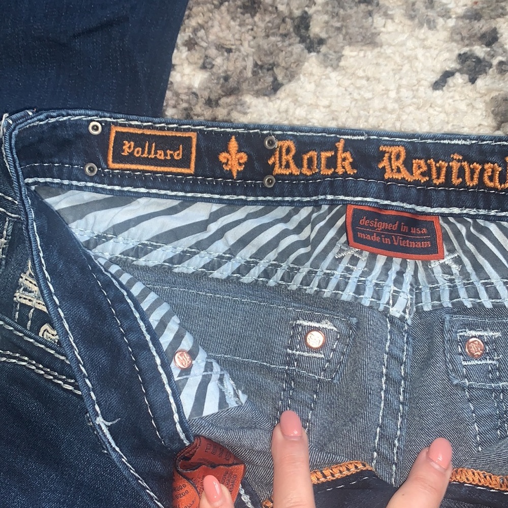 Rock Revival Bootcut jean size 29x34 - Picture 4 of 8